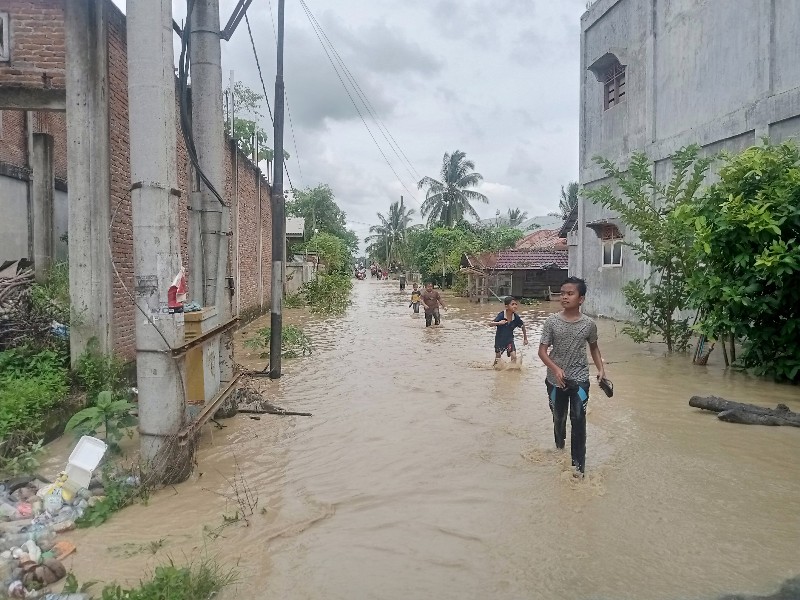Banjir Aceh Utara Sudah 13.708 warga Mengungsi