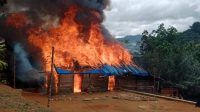 Dua Rumah di Sibabangun Terbakar Diduga Akibat Korsleting Listrik