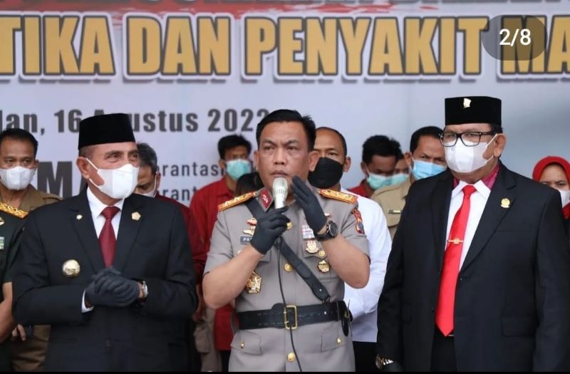 Ini Datanya! Keberhasilan Polda Sumut Tekan Kasus Peredaran Narkoba