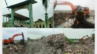 Kordinator LH, Kepala Kebersihan Dua Kecamatan Lakukan Pengerukan Sampah