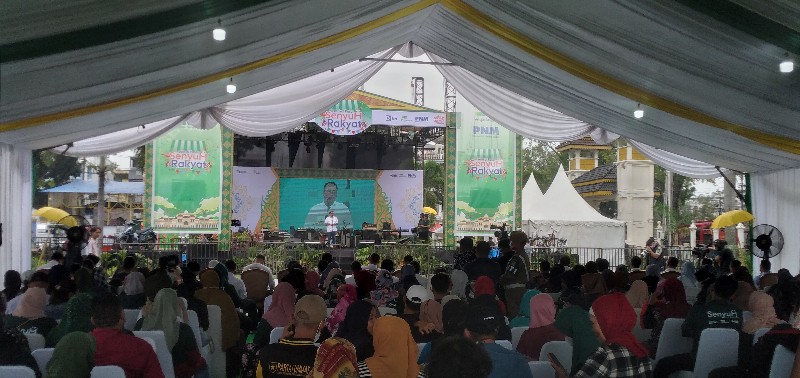 Pegadaian Gelar Festival Pasar Senyum Rakyat Di Medan