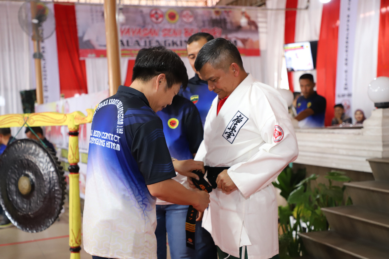 Siapkan Atlet Pelajar di PON XXI, Pangdam I Bukit Barisan Gelar Kejurnas Terbuka Karate Kalajengking Hitam