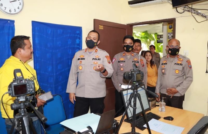 Kapolres Tanah Karo Sidak Fungsi Pelayanan SIM