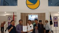 Pembina API Daftarkan SK Relawan API Sumut Ke DPW Partai Nasdem Sumut