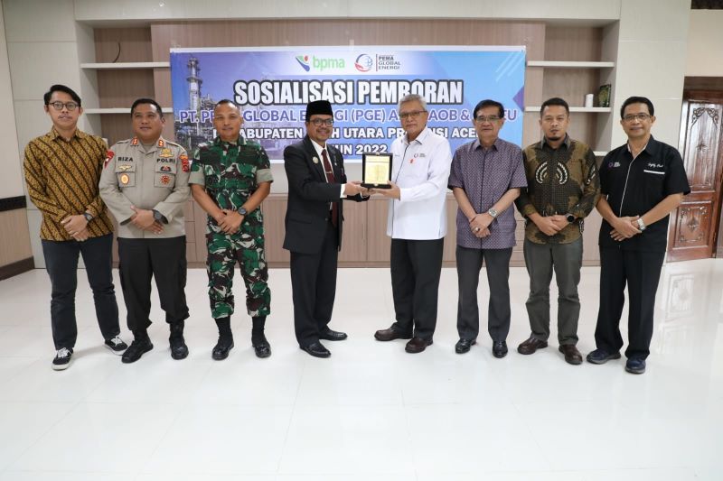 Pj Bupati Azwardi Apresiasi Rencana Drilling PT PGE di 3 Titik di Aceh Utara