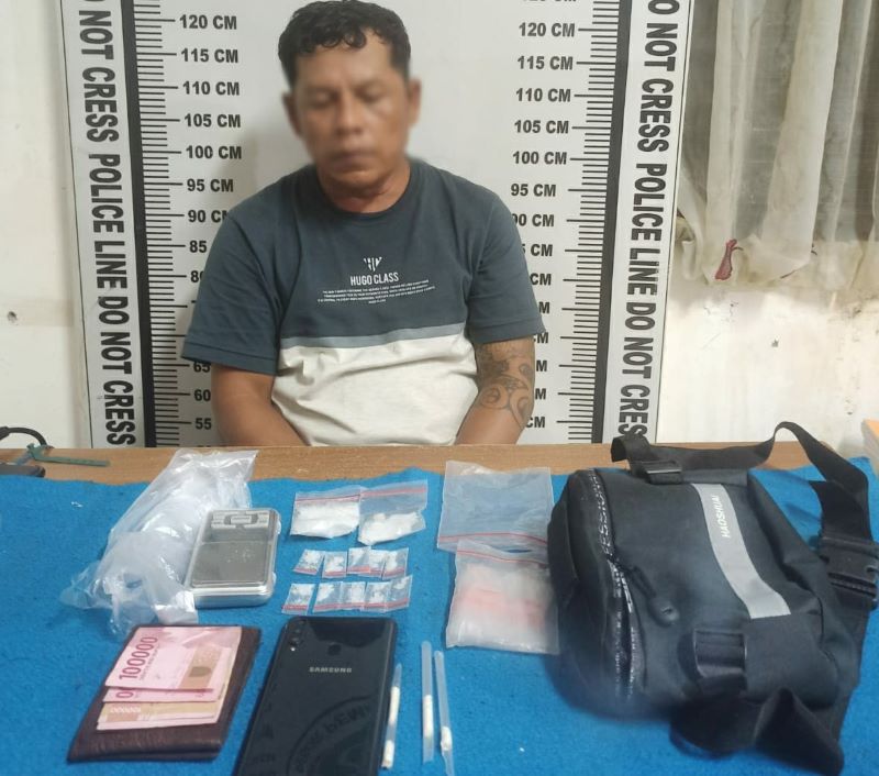 Polisi Ringkus Pengedar Narkotika di Siantar, 22,45 Gram Sabu Disita
