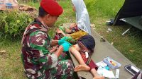 Prajurit Kopassus Diterjunkan Bantu Penanganan Awal Korban Gempa Cianjur