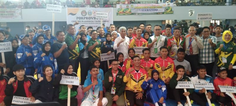 Taekwondoin Siap Fight Di Arena Porprovsu 2022