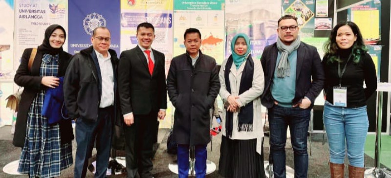 USU Pameran Pendidikan dan Diaspora Gathering di Belanda.