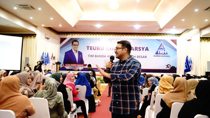Di Depan Ribuan Simpatisan, Teuku Riefky Ajak Masyarakat Wujudkan Perubahan dan Perbaikan
