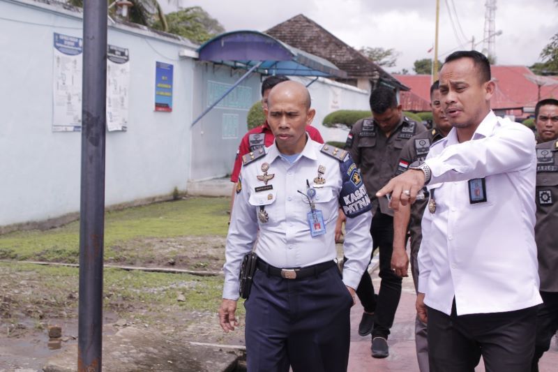 Kanwil Kemenkumham Sumut Sidak Mendadak Ke Lapas TBA