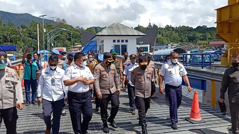 Kapolda Sumut Cek Pelabuhan Ajibata Jelang Nataru