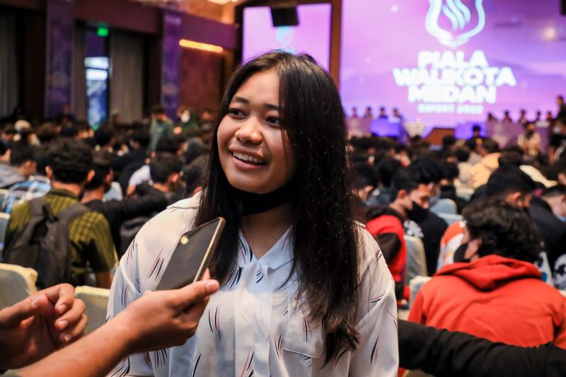 Peserta Antusias Ikuti E-Sport 2022 Piala Wali Kota Medan