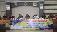 Wali Kota Sibolga Pimpin Rakor Kesiapan Jelang Nataru