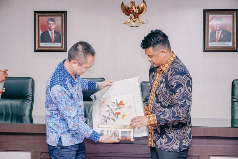 CNTY Tawarkan Wali Kota Medan Kerjasama Penanganan Sampah