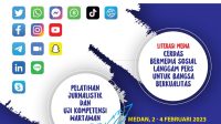 LPDS-STIK-P Gelar Literasi Media dan UKW Dalam Meriahkan HPN 2023