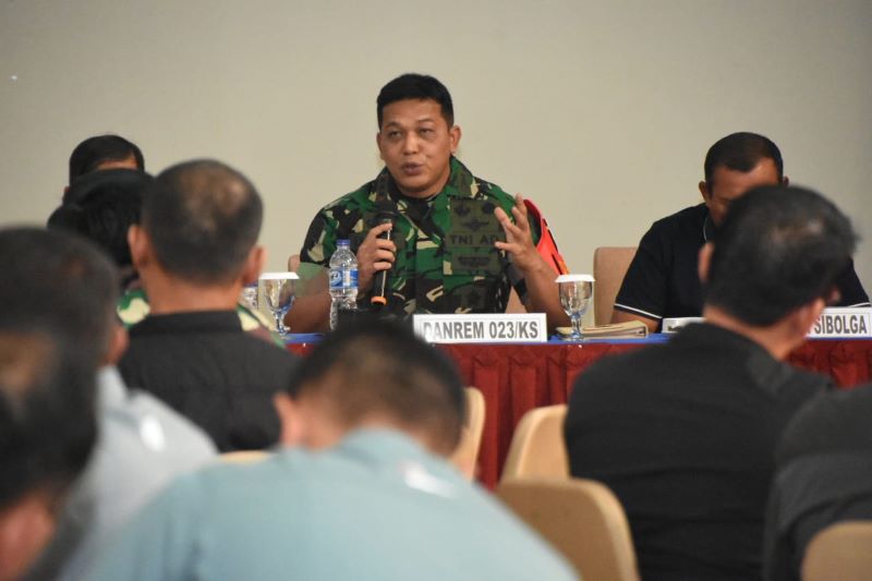 Danrem 023 KS Siapkan Pengamanan Kunjungan Wakil Presiden RI