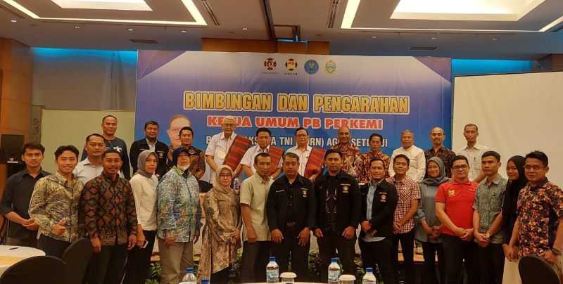 Ketua Umum PB PERKEMI Beri Bimbingan dan Arahan Kepada Pengurus Se-Sumut