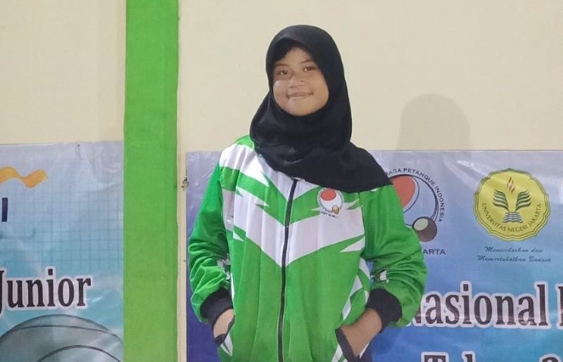 Atlet Petanque Medan Timur Raih Emas Porwil Medan