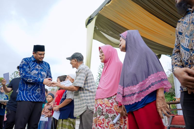 Bobby Nasution Ajak Masyarakat Terus Berzakat