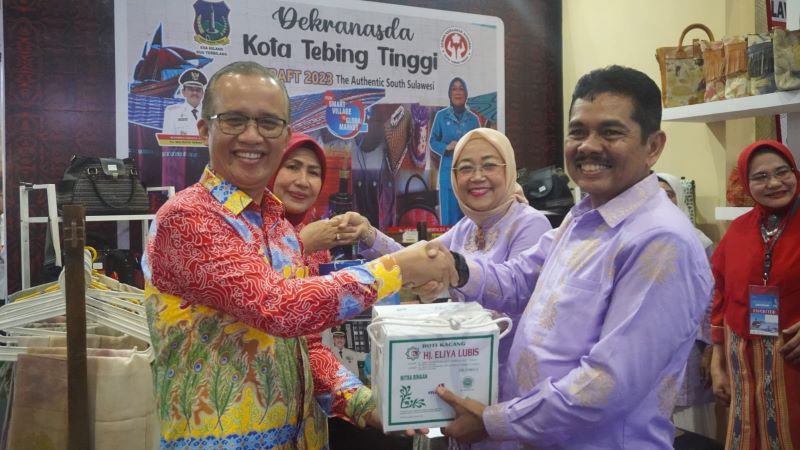 Dekranasda Tebing Tinggi Ikuti Event Jakarta INACRAFT 2023, Beragam Produk UMKM Unggulan di Pamerkan
