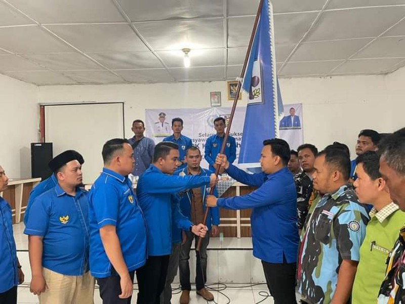 Ketua DPD KNPI Labuhanbatu Hadiri Muscam Ke XIV, Robby Zulpandi,SE Ketua Terpilih DPK KNPI Bilah Hulu