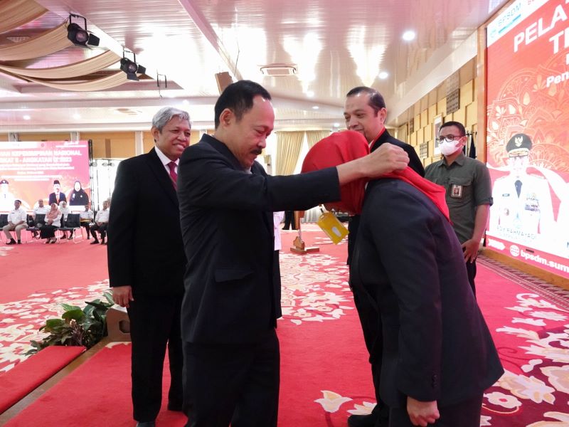 Pembukaan PKN Tingkat II Angkatan IX, Sekdaprov Sumut Harapkan Bawa Perubahan di Unit Kerja Masing-masing