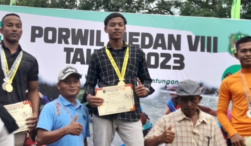 Razi Raih Medali Emas Perdana Di Ajang Porwil Medan