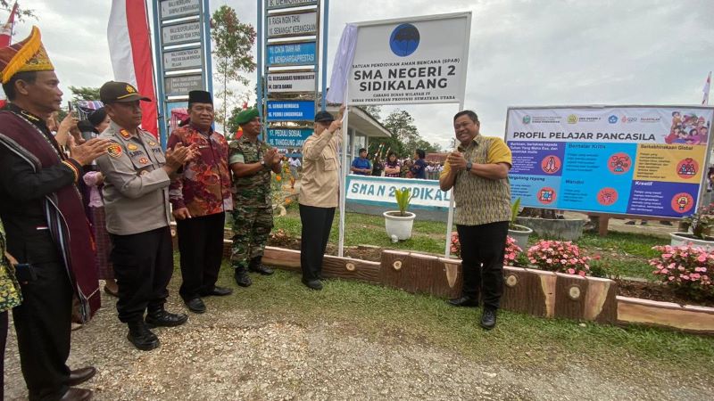 SMAN 2 Sidikalang Resmi Menjadi Sekolah Satuan Pendidikan Aman Bencana