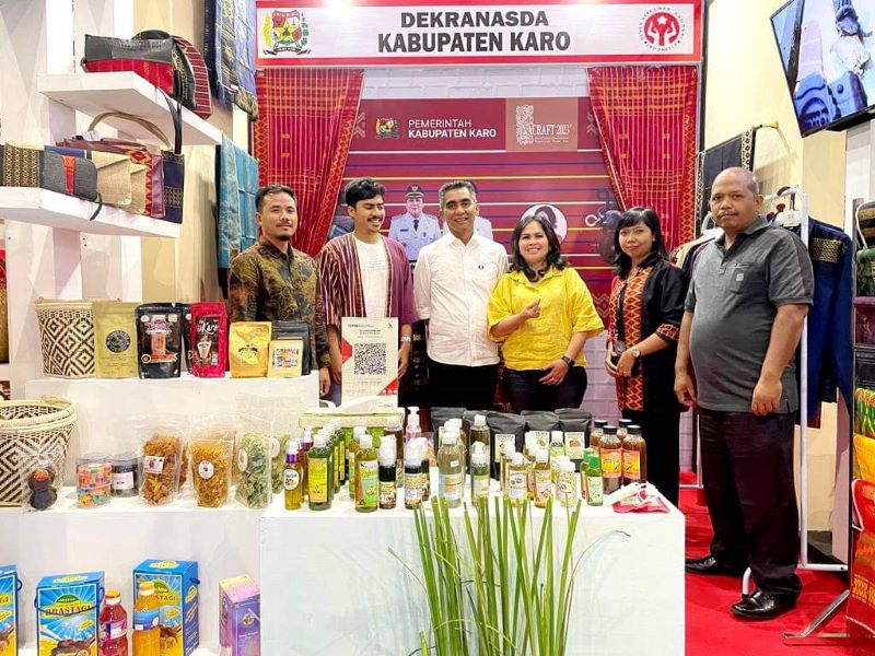 Wakil Bupati Hadiri Pameran, International Handicraft Trade Fair 2023