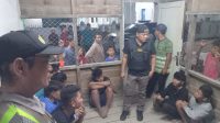 14 Remaja Tawuran di Pasar 3 Tembung Pakai Kelewang dan Parang Diamankan