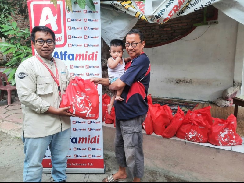 Alfamidi Berbagi Berkah dengan Jurnalis di Medan