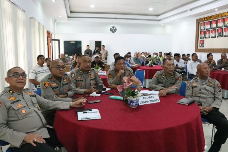 Tim Puslitbang Polri Laksanakan Penelitian Tingkat Kepercayaan Masyarakat Kinerja Polri di Polres Tanah Karo