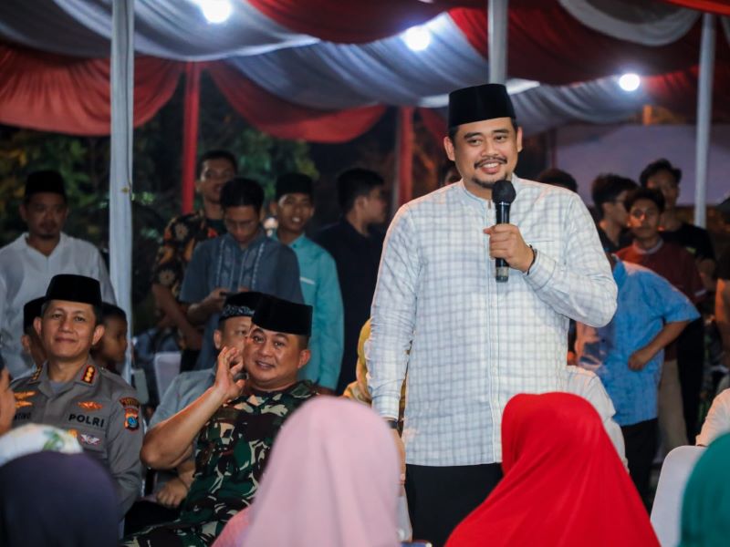Warga Medan Tuntungan Sampaikan Aspirasinya ke Bobby Nasution
