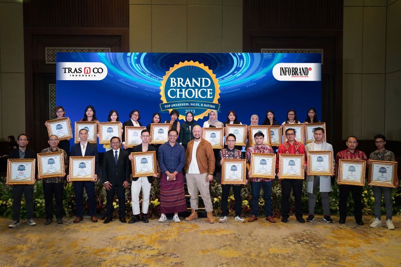 Jajaran Brand Pemenang Brand Choice Award 2023