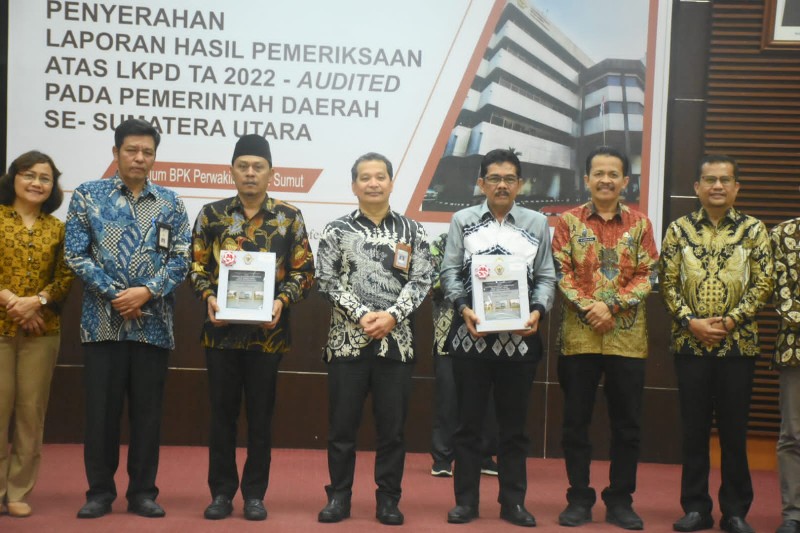Pemko Tebing Tinggi Kembali Raih Penghargaan Opini WTP dari BPK RI