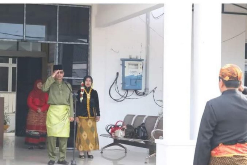 Peringati HUT Binjai ke 151, Dinas Pendidikan Kota Binjai Gelar Upacara Bendera
