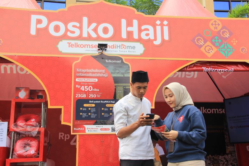Telkomsel Hadirkan Paket RoaMAX Haji serta Operasikan GraPARI Mekah dan Posko Layanan Haji di Arab Saudi dan Indonesia untuk Musim Haji 2023