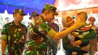 Tim Wasev Mabesad Dukung Upaya Satgas TMMD 116 Kodim Deliserdang Turunkan Kasus Stunting