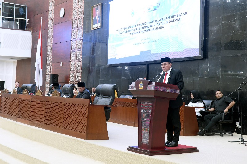 Gubernur Edy Rahmayadi Sebut Capaian Indikator Kinerja Makro Pembangunan Terus Membaik