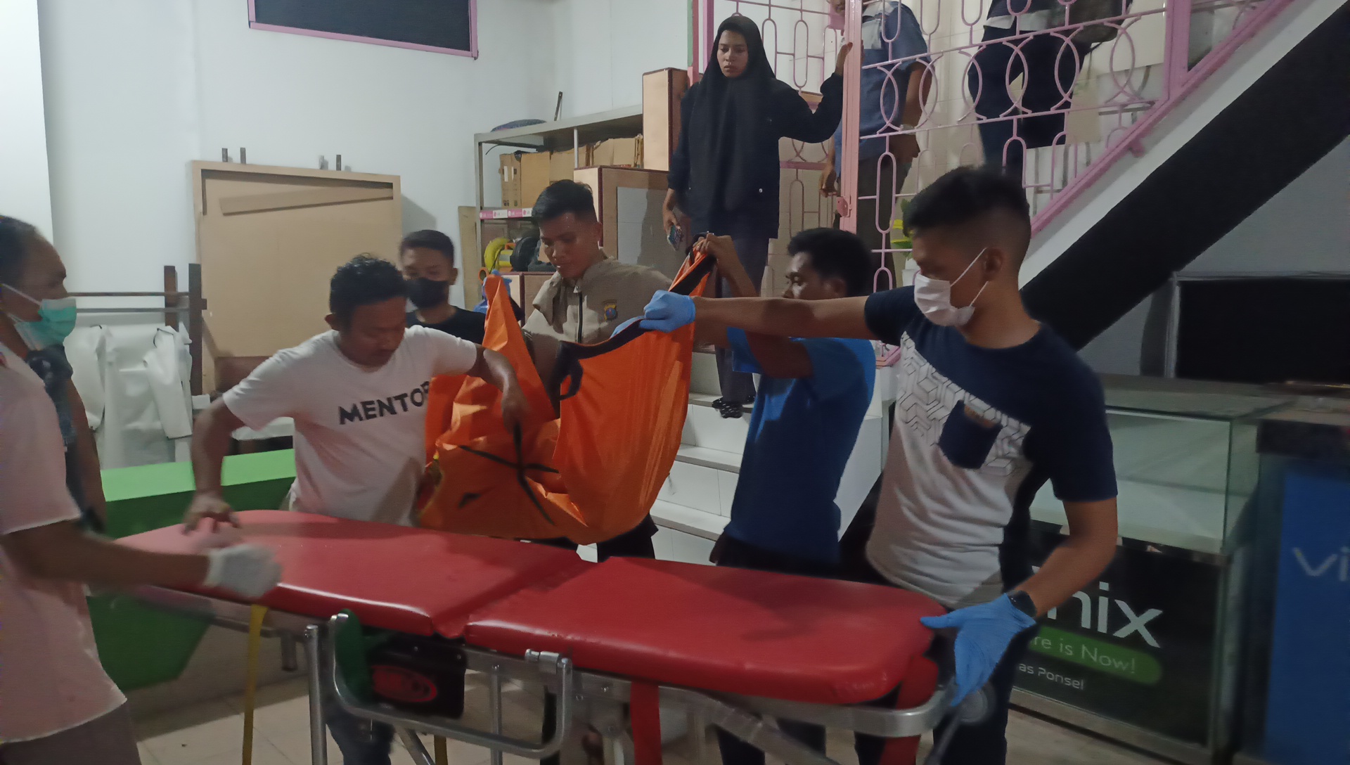 Seorang Pria Warga Desa Tanjung Padang Lawas Ditemukan Tewas di Kos-kosan