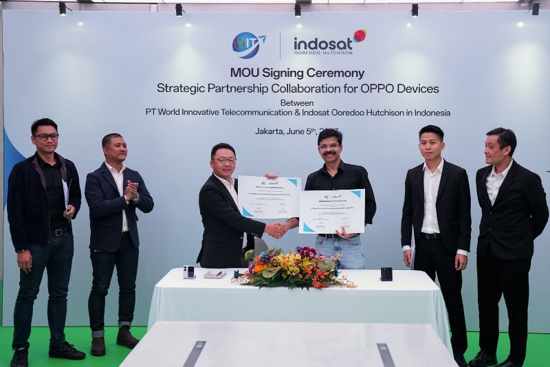Indosat dan OPPO Indonesia Jalin Kemitraan Strategis untuk Mempercepat Pertumbuhan Bisnis Seluler di Indonesia
