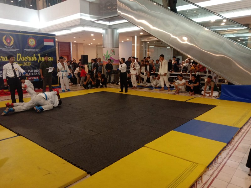 Kejurda Jujitsu Sumut 'Tanpa Tim Medis"
