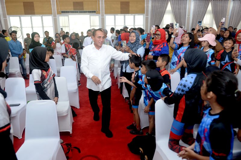 Hadiri Pelantikan PERSEROSI Sumut, Gubernur Edy Rahmayadi Harapkan Ikut Besarkan Sumut di PON XXI