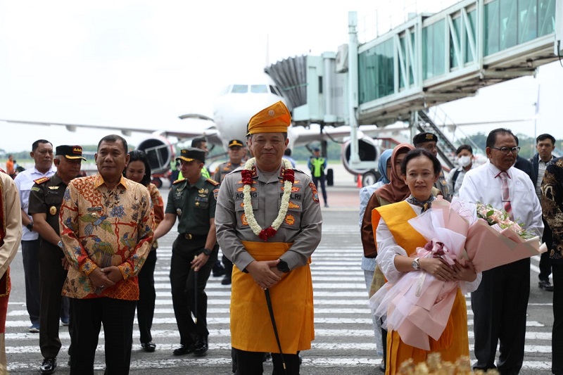 Kapolda Sumut Irjen Pol Agung Setya Disambut Forkopimda Sumatera Utara