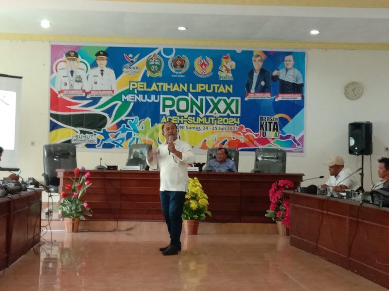 SIWO PWI dan KONI Sumut Gelar Pelatihan Jurnalistik Menuju PON 2024