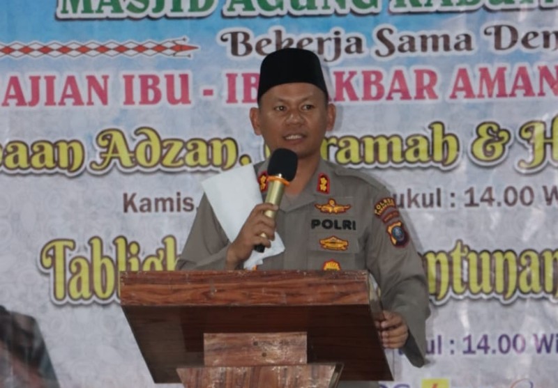 Semarak Muharram 1445 H, Kapolres Karo Tingkatkan Ukhuwah Membangun Bangsa