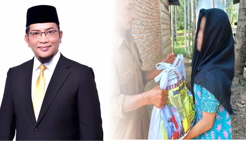 Wabup Tapsel Serahkan "Boras Si Pir Ni Tondi" di Kecamatan Tantom dan Kecamatan Sayurmatinggi Paska Idul Adha 2023