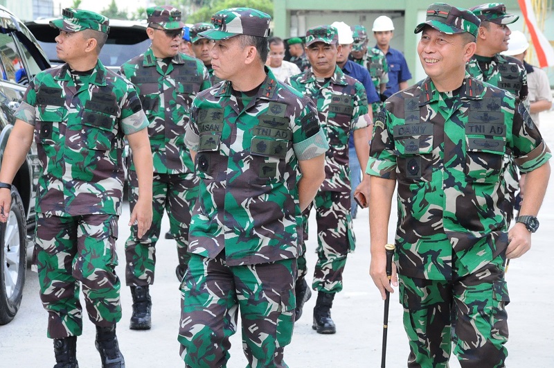 Kunker Perdana ke Riau, Pangdam I BB Tinjau Progres Pembangunan Markas Korem 031 WB