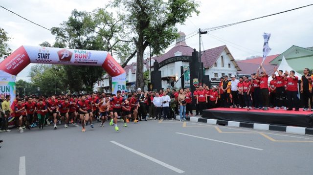 Baksoskes, Fun Run & Pameran Alutsista Semarakkan HUT Ke-78 TNI di Medan